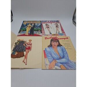 NOS Katy Keene & Barbara Stanwyck Paper Dolls + More